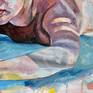 "Victoria Sunbathing" - detail 3