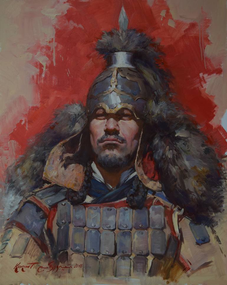 Tamerlane Painting by Timur Karim | Saatchi Art