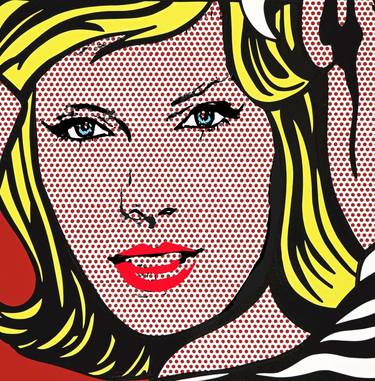 Original Abstract Pop Culture/Celebrity Printmaking by Peter Vaccino