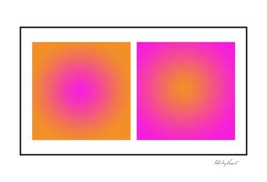Original Abstract Patterns Printmaking by Peter Vaccino