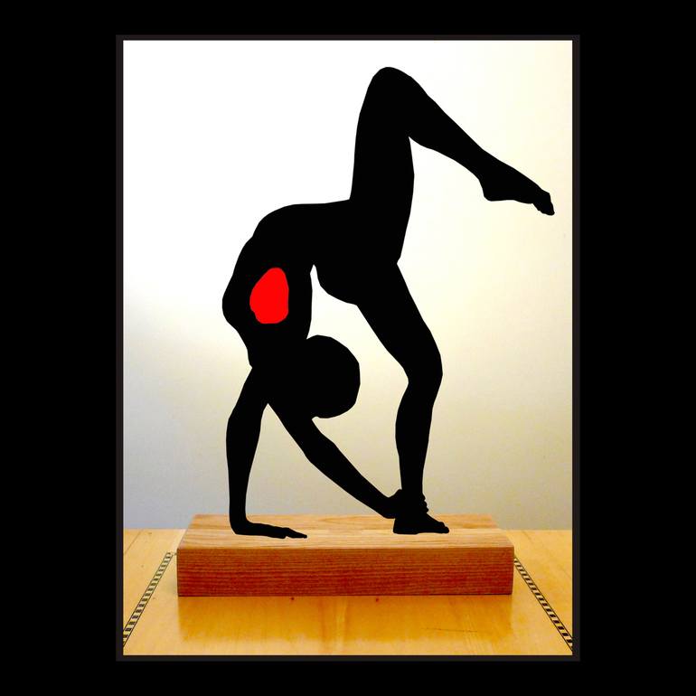 Original Abstract Body Sculpture by Peter Vaccino