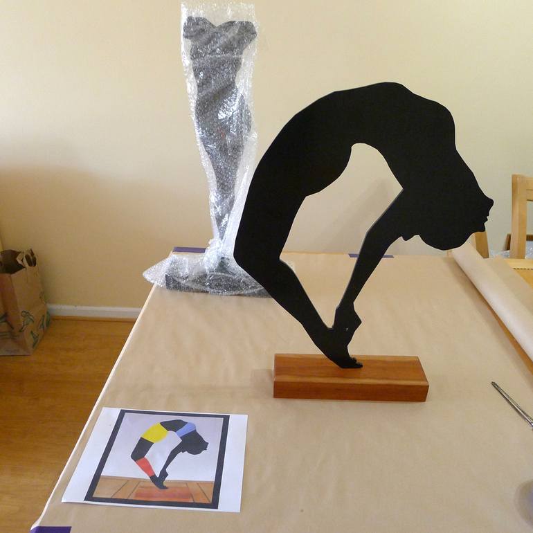 Original Abstract Nude Sculpture by Peter Vaccino