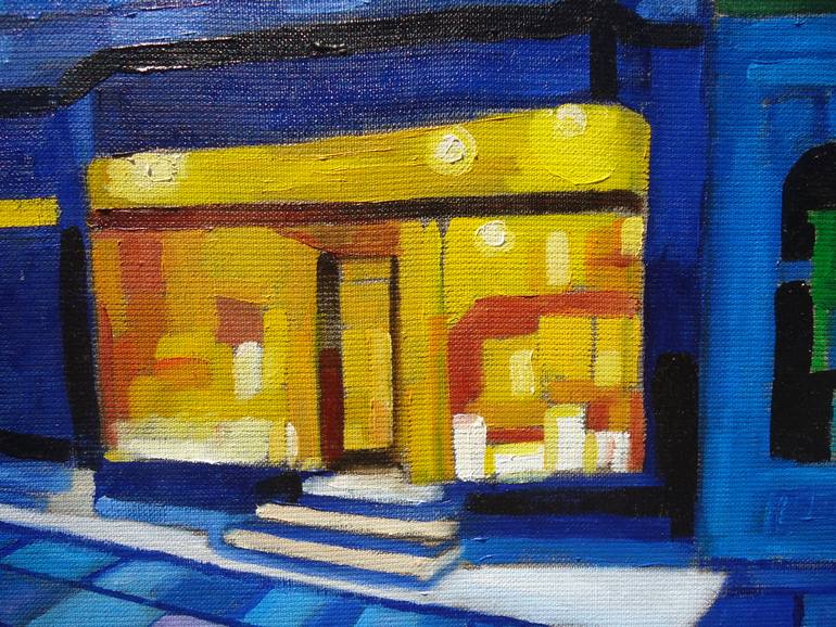 Original Impressionism Architecture Painting by Henry Beer