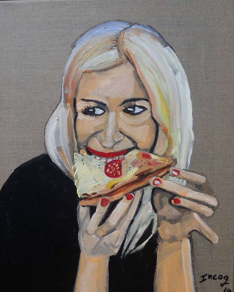 Pizza Painting by Henry Beer | 