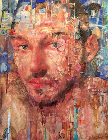 Print of Abstract Men Collage by keith perelli