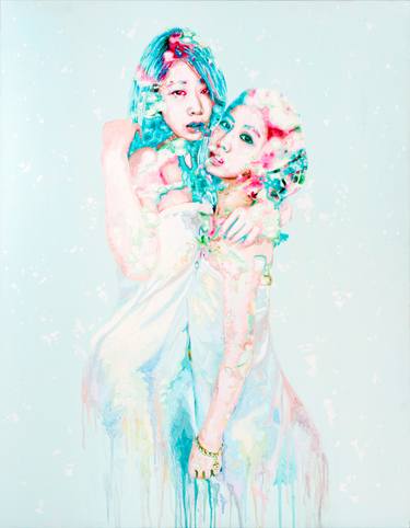 Original Fine Art Women Paintings by HAZZI Eunjeong