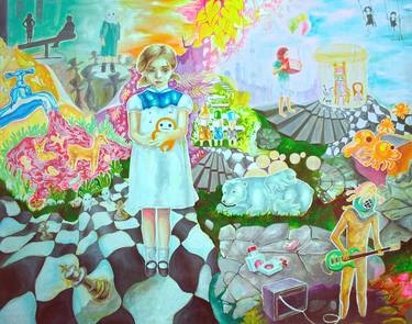 Original Children Paintings by HAZZI Eunjeong