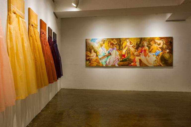 Original Conceptual Nude Installation by Hazzi Eunjeong Kim