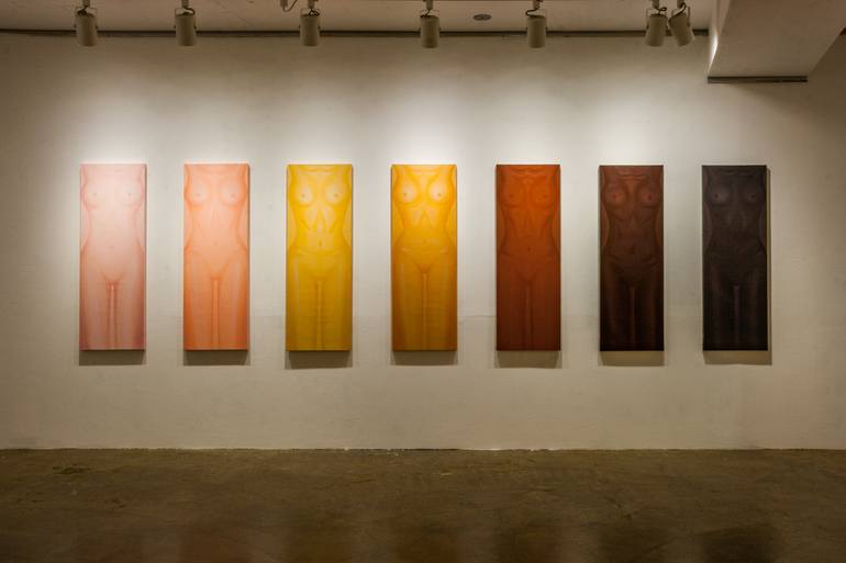 Original Conceptual Nude Installation by Hazzi Eunjeong Kim