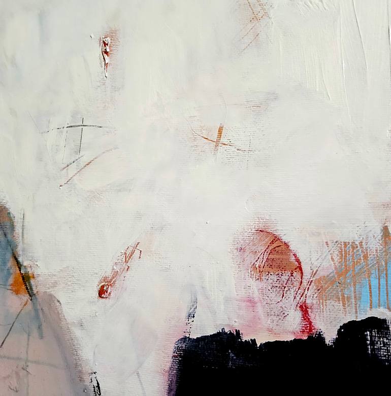 Original Abstract Expressionism Abstract Painting by Matteo Cassina