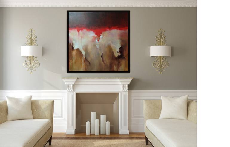 Original Abstract Painting by Matteo Cassina