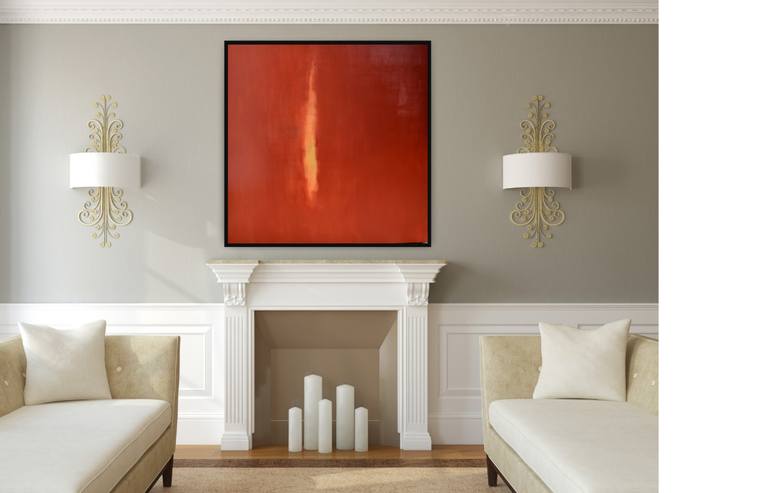 Original Abstract Painting by Matteo Cassina