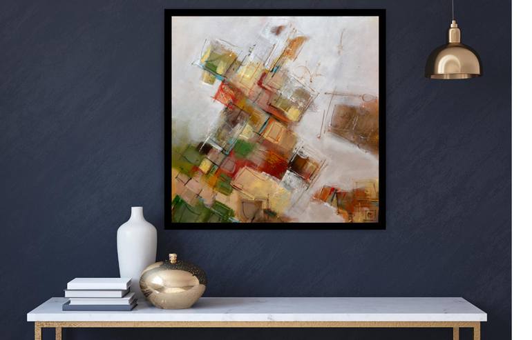 Original Abstract Painting by Matteo Cassina