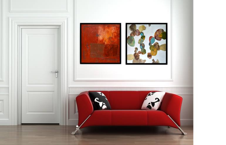 Original Abstract Painting by Matteo Cassina