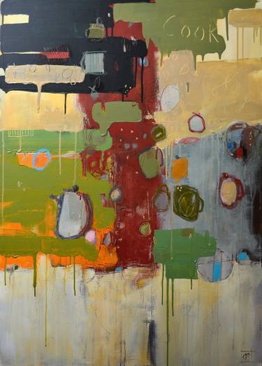 Original Abstract Paintings by Matteo Cassina