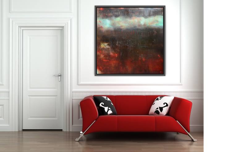 Original Abstract Painting by Matteo Cassina