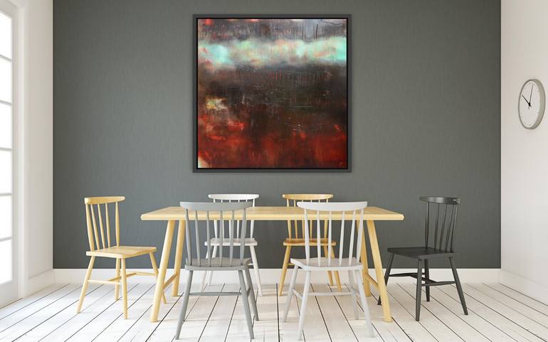 Original Abstract Painting by Matteo Cassina