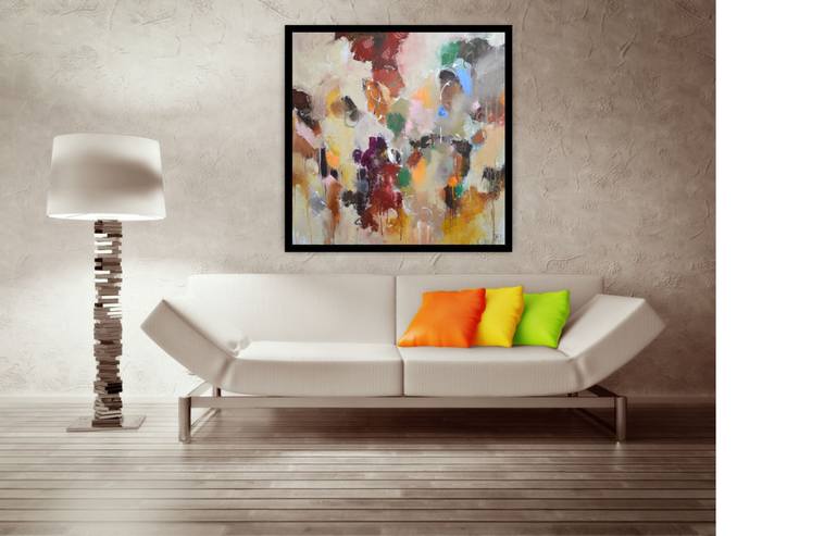 Original Abstract Painting by Matteo Cassina