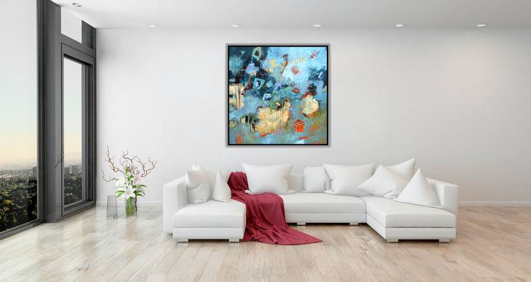 Original Abstract Painting by Matteo Cassina