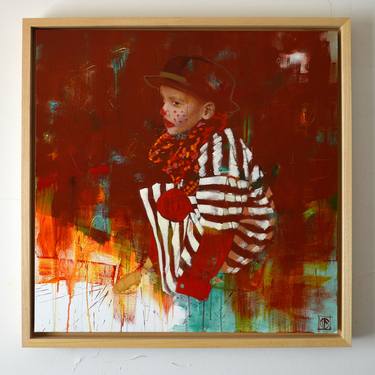 Original Abstract Children Paintings by Matteo Cassina