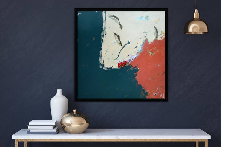 Original Abstract Painting by Matteo Cassina