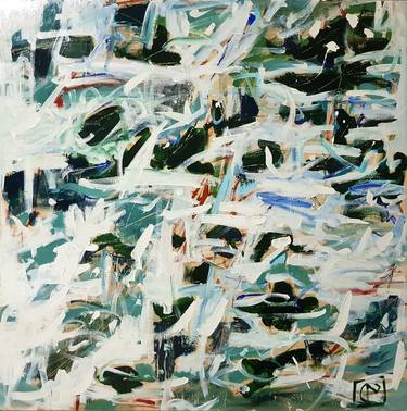 Original Abstract Expressionism Abstract Paintings by Matteo Cassina