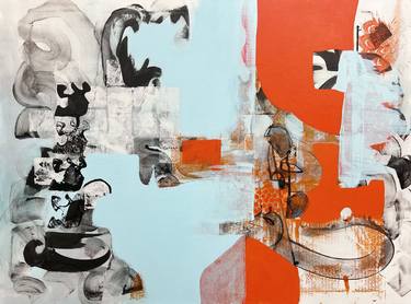 Original Contemporary Abstract Paintings by Jenny Gray