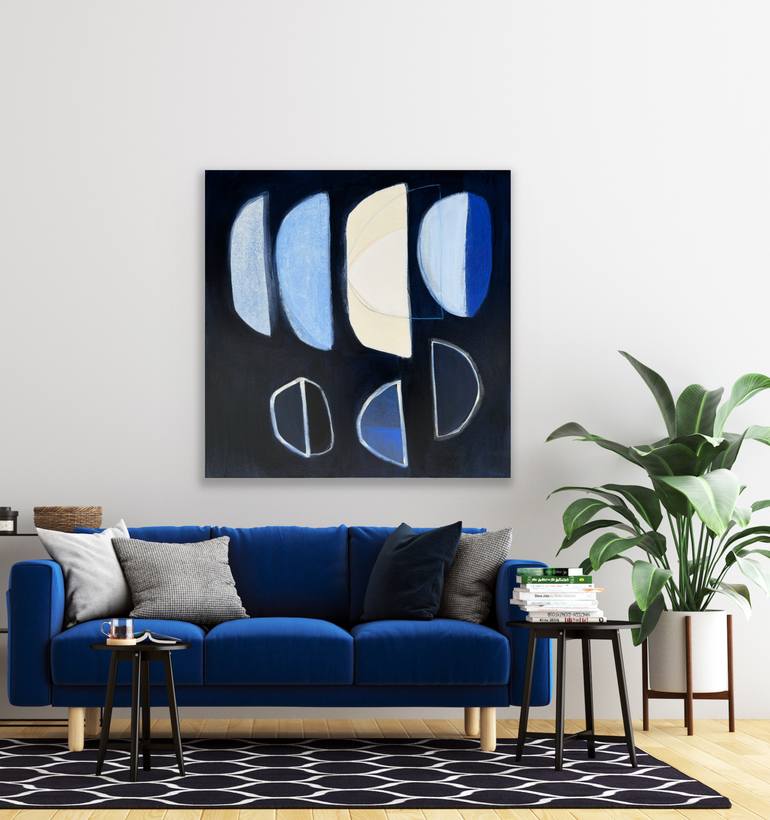 Original Conceptual Abstract Painting by Jenny Gray