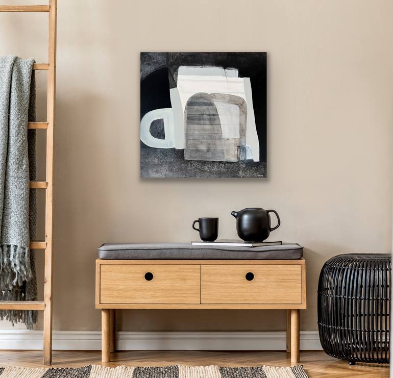 Original Abstract Expressionism Abstract Painting by Jenny Gray