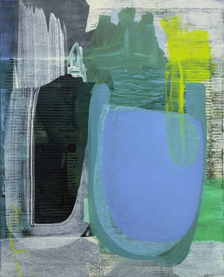 Original Abstract Expressionism Abstract Paintings by Jenny Gray
