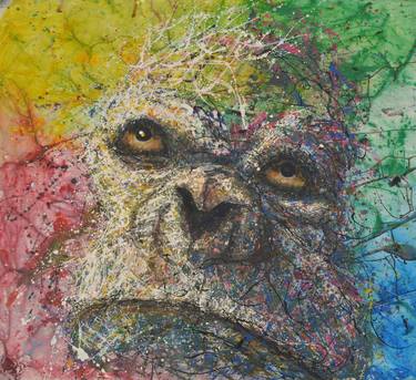 Print of Abstract Expressionism Animal Paintings by Carlos Rosales Fernadez Eduardo