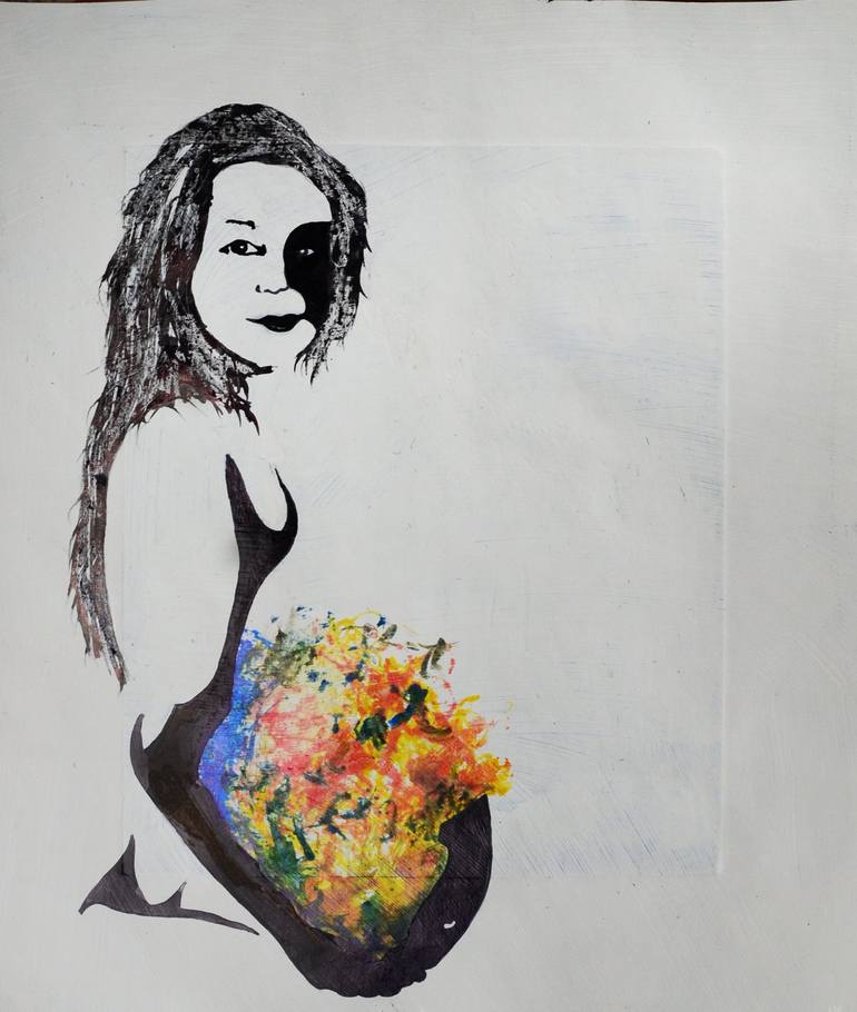 pregnancy Drawing by Carlos Rosales Fernadez Eduardo 