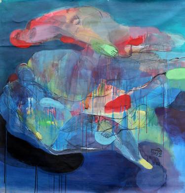 Saatchi Art Artist Mutaz Elemam; Paintings, “"Sound Interpretations"- 2014” #art