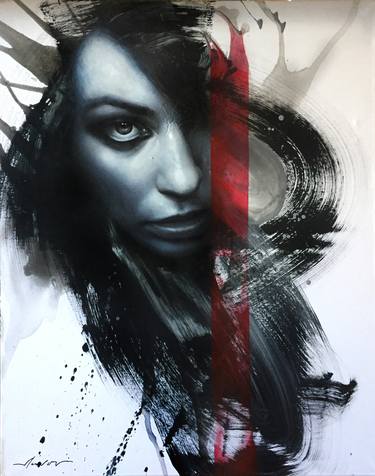 Print of Portrait Paintings by Milan Andov