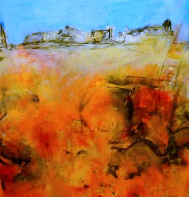 Original Abstract Expressionism Abstract Painting by Suzanne Edminster