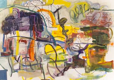 Original Abstract Paintings by Alan Crockett