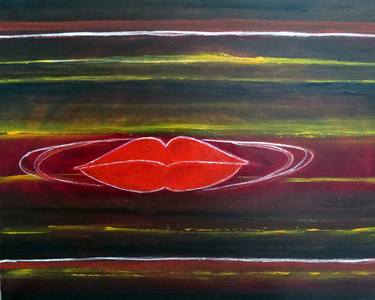 The Kiss - Theme "The garden of love" SOLD thumb