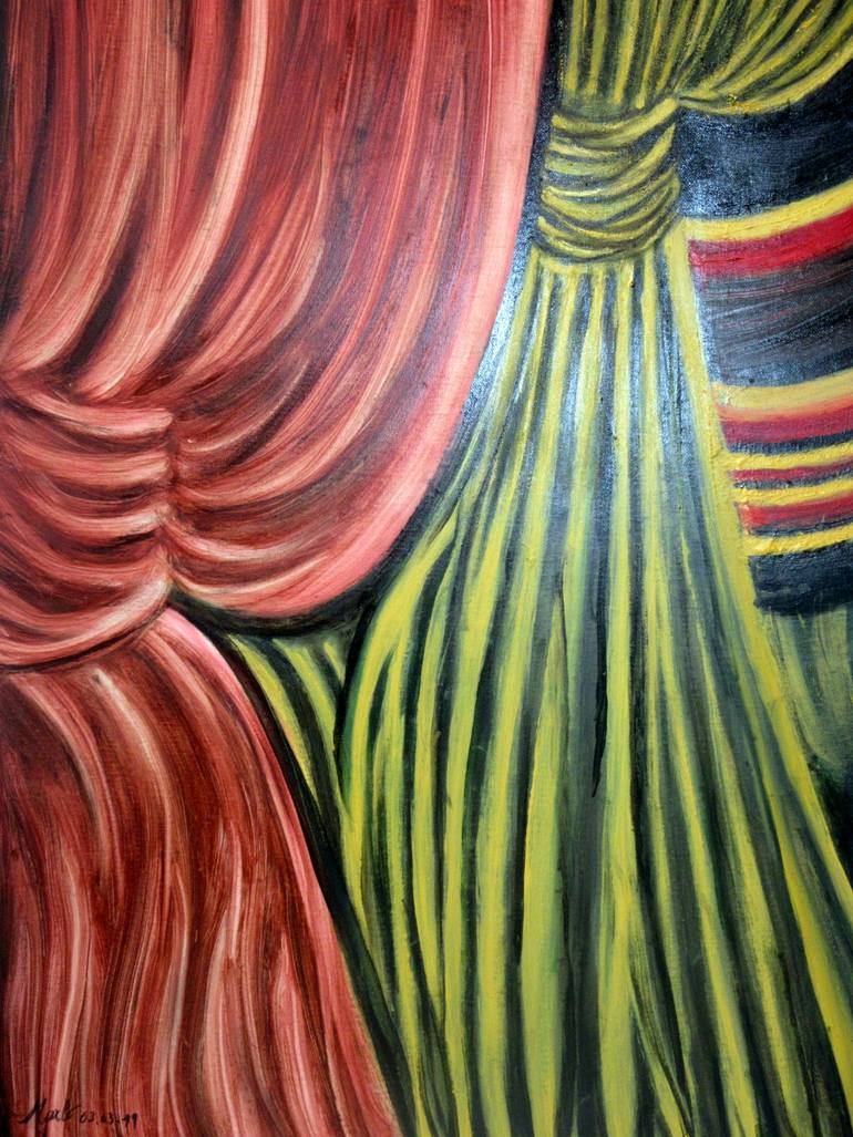 Original Conceptual Other Painting by Marianne  Charlotte Mylonas-Svikovsky