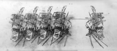 Original Abstract Drawings by Anthony Viscardi