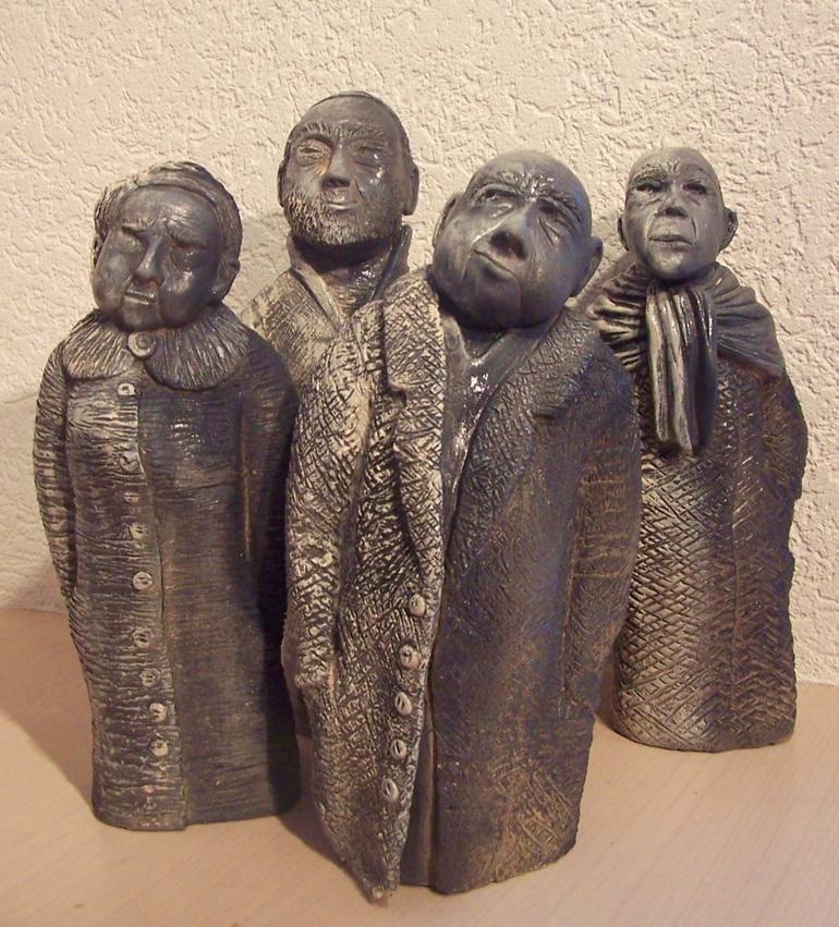 Original People Sculpture by Sandra SHERRINGTON