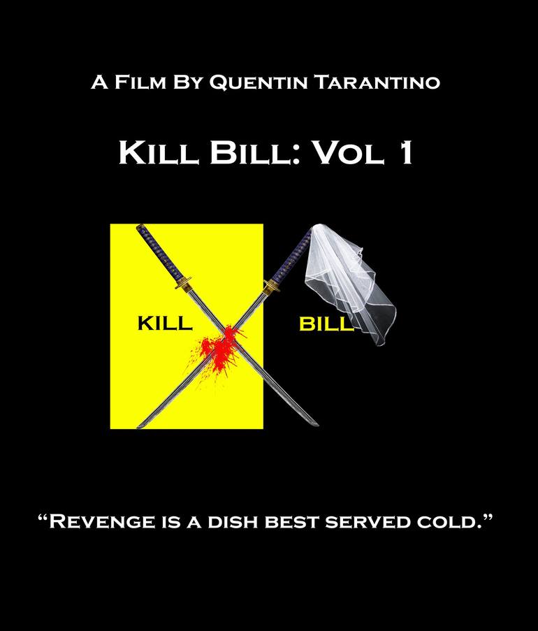 kill bill 1 movie poster