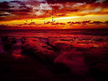 Print of Seascape Photography by Lloyd Goldstein