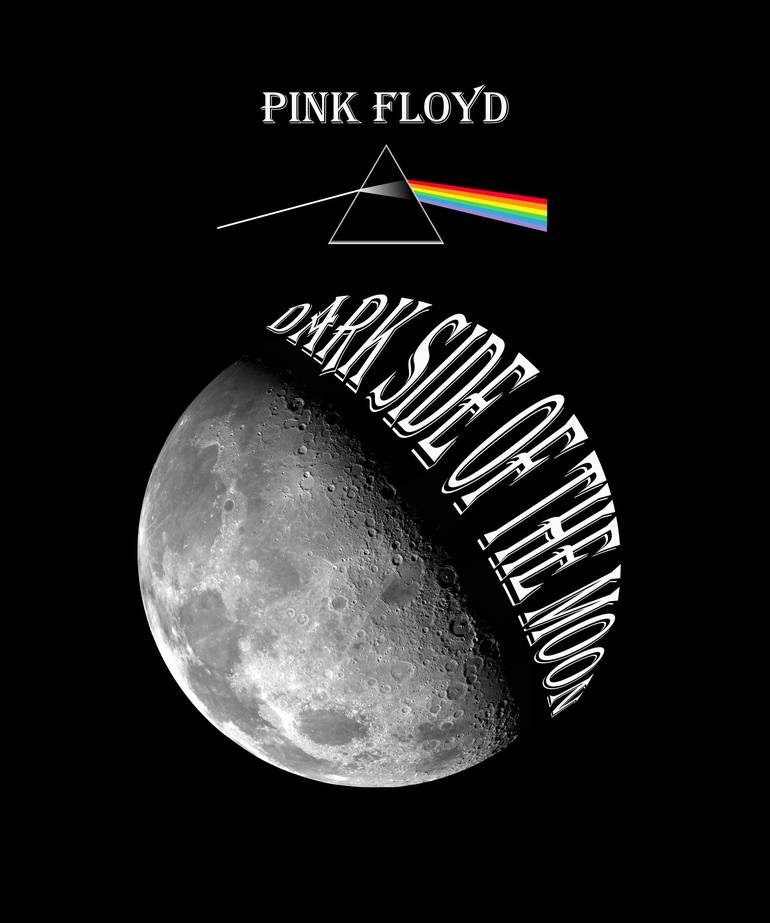 Back Catalogue Wood Box Art Dark Side Of The Moon Pink Floyd Music Print
