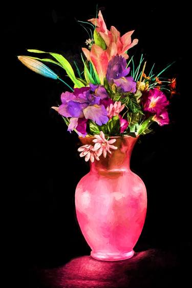 Original Fine Art Floral Photography by Lloyd Goldstein