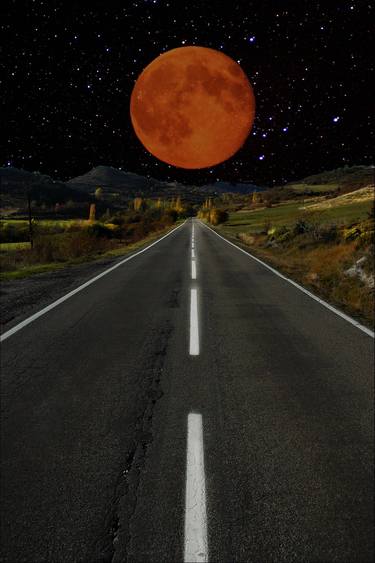 Moon Over Highway thumb