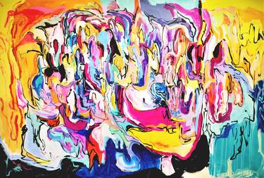 Original Abstract Paintings by Jolina Anthony