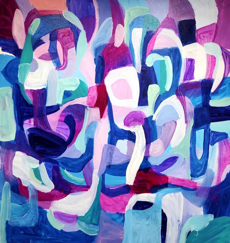 Original Abstract Painting by Jolina Anthony