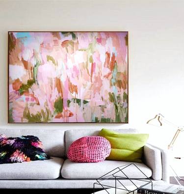 Original Contemporary Abstract Paintings by Jolina Anthony