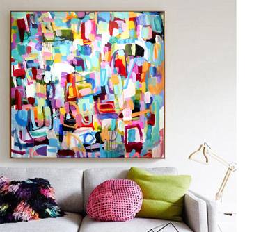 Original Abstract Paintings by Jolina Anthony