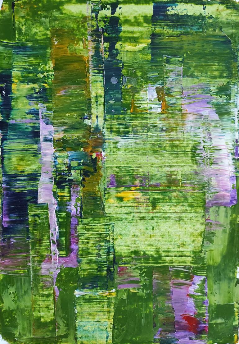 Original Contemporary Abstract Painting by Jolina Anthony